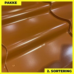 Teglstensprofil Traditionel - 2. sortering - 17 stk. af 2920 mm - Teglr�d - 53,6 m�