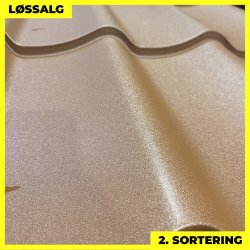 Teglstensprofil Traditionel - 2. sortering - 2920 mm - Mat Teglr�d