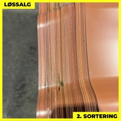 Teglstensprofil Traditionel - 2. sortering - 2920 mm - Teglr�d