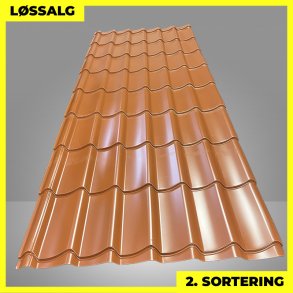 Teglstensprofil Traditionel - 2. sortering - 2920 mm - Teglr�d