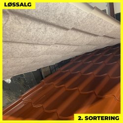 Teglstensprofil Traditionel m/ dug - 2. sortering - 2920 mm - Teglr�d