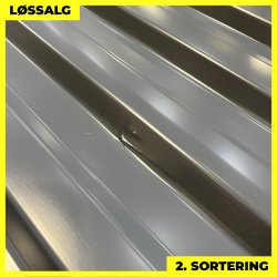 Trapezplade MTP 20 - 2. sortering - 3000 mm - Grafitgr�