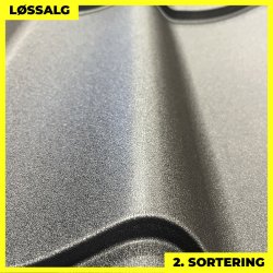 Teglstensprofil Traditionel m/ dug - 2. sortering - 2920 mm - Mat Sort