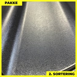 Teglstensprofil Traditionel - 2. sortering - 7 stk. af 2920 mm - Mat Sort - 22 m�