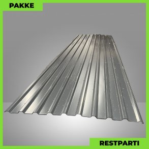 Trapezplade MTP 21 - Restparti - 7 stk. af 4750 mm - 0,5 mm - Antracitgr� - 34,4 m�