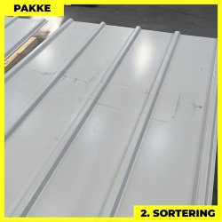 Pandeplade MTP 20/220 - 2. sortering - 13 stk. af 3000 mm - Lysegr� - 42,1 m�