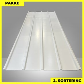 Pandeplade MTP 20/220 - 2. sortering - 13 stk. af 3000 mm - Lysegr� - 42,1 m�
