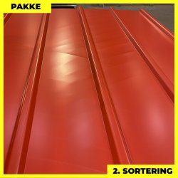 Pandeplade MTP 20/220 - 2. sortering - 10 stk. af 3000 mm - Svenskr�d - 32,4 m�