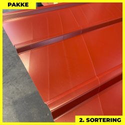 Pandeplade MTP 20/220 - 2. sortering - 10 stk. af 3000 mm - Svenskr�d - 32,4 m�