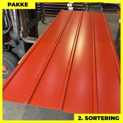 Pandeplade MTP 20/220 - 2. sortering - 10 stk. af 3000 mm - Svenskr�d - 32,4 m�