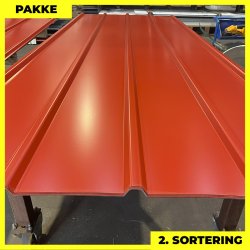 Pandeplade MTP 20/220 - 2. sortering - 10 stk. af 3000 mm - Svenskr�d - 32,4 m�