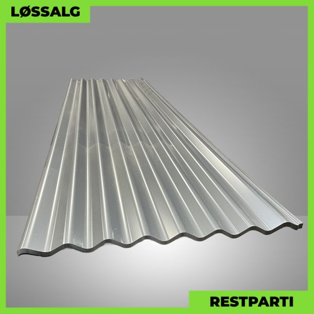 Sinus 35 - Restparti - 3000 mm - 0,5 mm - M�rk Silver
