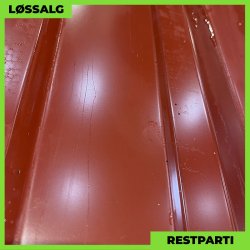 Trapezplade MVP 18 - Restparti - 3000 mm - 0,5 mm - M�rker�d