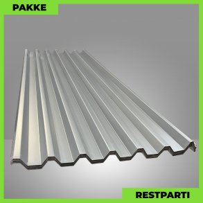 Trapezplade MTP 45 m/ dug - Restparti - 11 stk. af 3000 mm - Grafitgr� - 29,7 m�