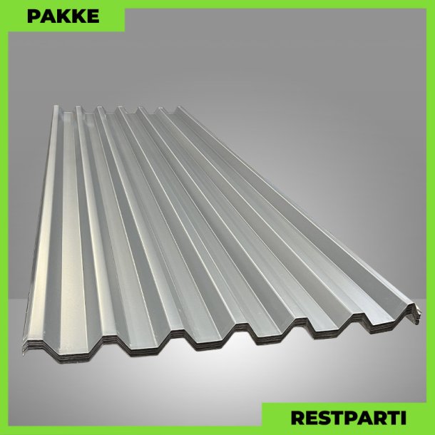 Trapezplade MTP 45 m/ dug - Restparti - 11 stk. af 3000 mm - Grafitgr� - 29,7 m�