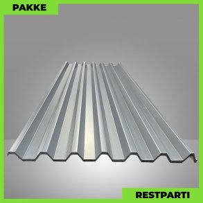 Trapezplade MTP 45 - Restparti - 14 stk. af 3000-3100 mm - Grafitgr� - 37,8 m�