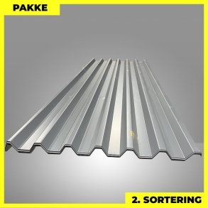 Trapezplade MTP 45 - 2. sortering - 15 stk. af 3000 mm - Grafitgr� - 40,5 m�