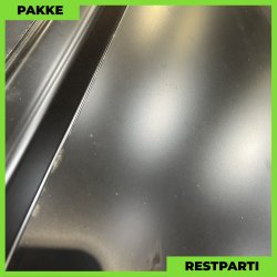 Pandeplade MTP 20/220 - Restparti - 13 stk. af 3000 mm - 0,5 mm - Sort - 42,1 m�