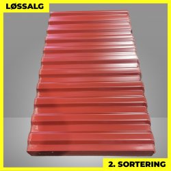 Trapezplade MTP 20 - 2. sortering - 600 mm - Mrkerd