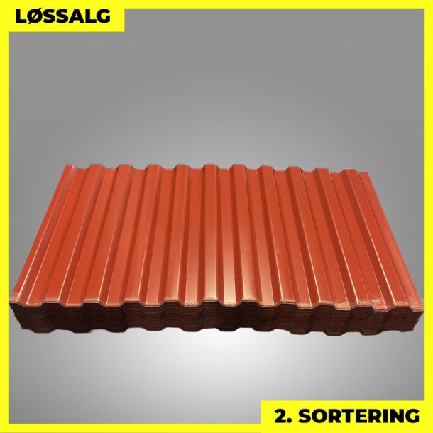 Trapezplade MTP 20 - 2. sortering - 600 mm - Mrkerd