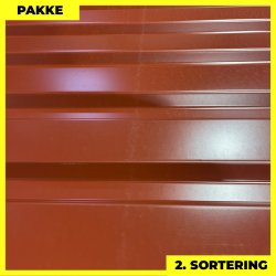 Trapezplade MVP 21 - V�g - 2. sortering - 18 stk. af 3000 mm - Svenskr�d - 55,8 m�