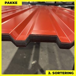 Trapezplade MVP 21 - V�g - 2. sortering - 18 stk. af 3000 mm - Svenskr�d - 55,8 m�