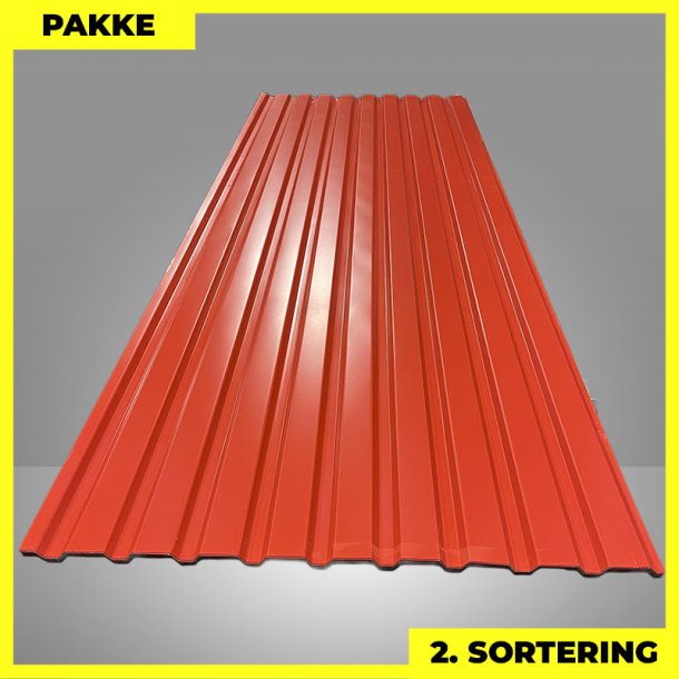 Trapezplade MVP 21 - V�g - 2. sortering - 18 stk. af 3000 mm - Svenskr�d - 55,8 m�