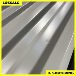 Trapezplade MTP 20 - 2. sortering - 1750 mm - Lysegr