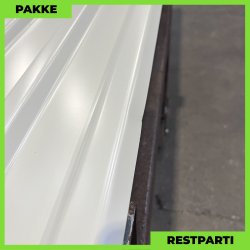 Trapezplade MTP 21 m/ dug - Restparti - 10 stk. af 4250 mm - Lysegr - 43,9 m&sup2;