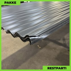 Sinus 18 - Restparti - 13 stk. af 4500 mm - 0,5 mm - Antracitgr� - 62,2 m�