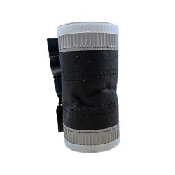 Standard Ventibnd m/ klb - 310 x 5000 mm - Sort