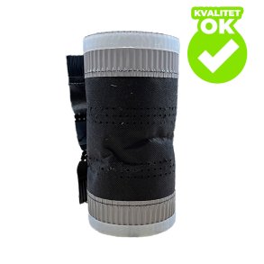 Standard Ventibnd m/ klb - 310 x 5000 mm - Sort