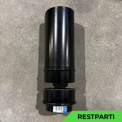 Lindab BUTK - Skydestykke med krave - Sort - 100 - Restparti