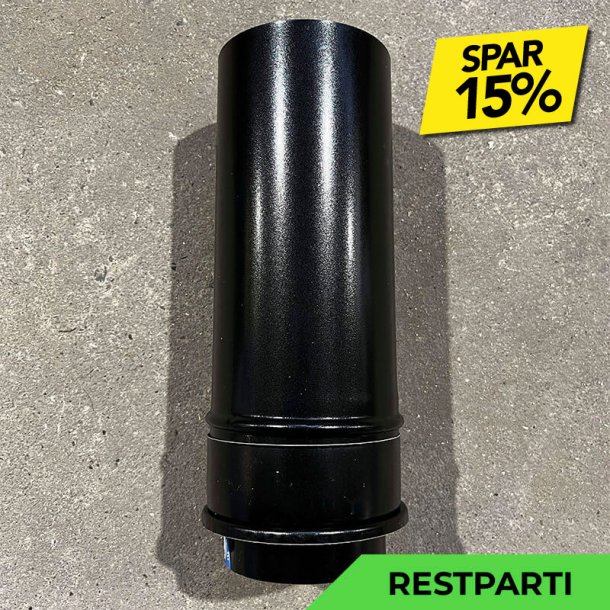 Lindab BUTK - Skydestykke med krave - Sort - 100 - Restparti