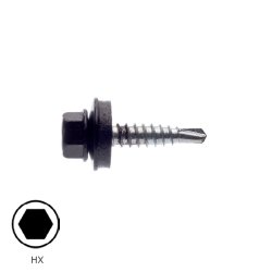 Overlapskruer - Farmer 4,8 x 23 mm - 100 stk.