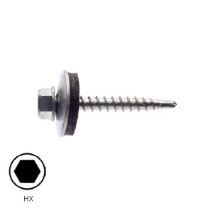 Montageskruer til lysplader - Farmer 4,8 x 35 mm 19 - 100 stk.