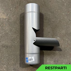 Lindab FUTK - Vandudviser med klap - Silver - 87 - Restparti