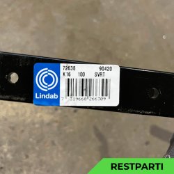 Lindab K16 - Rendejern - Sort - 160/100 mm - Restparti