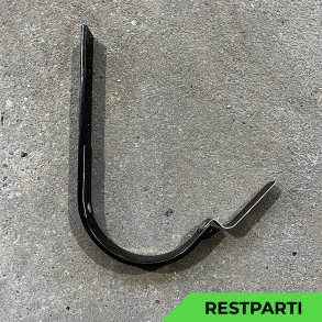 Lindab K16 - Rendejern - Sort - 160/100 mm - Restparti