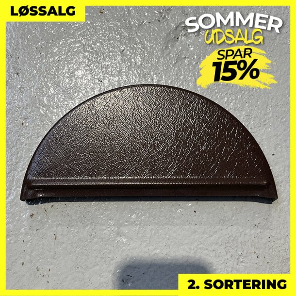 Endeluk til rund tagrygning - Brun - Plastisol - 2. sortering