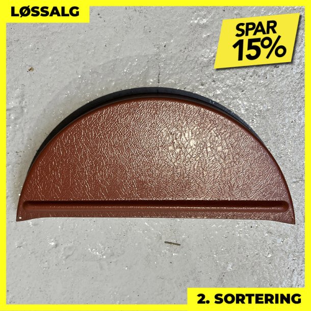 Endeluk til rund tagrygning - Teglrd - Plastisol - 2. sortering