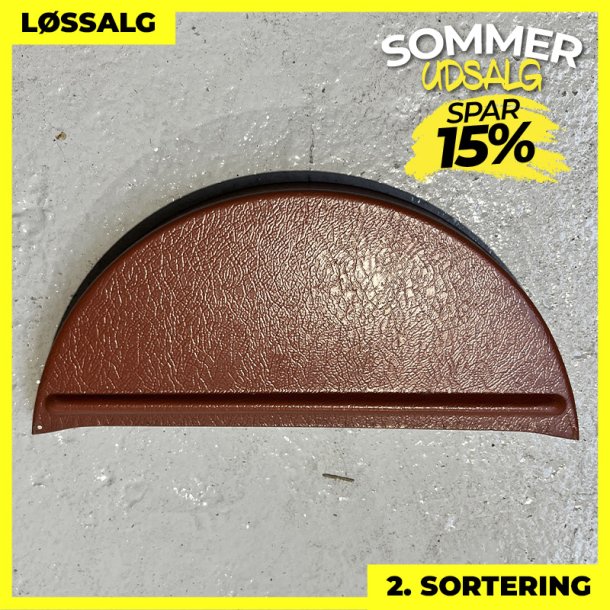 Endeluk til rund tagrygning - Teglrd - Plastisol - 2. sortering