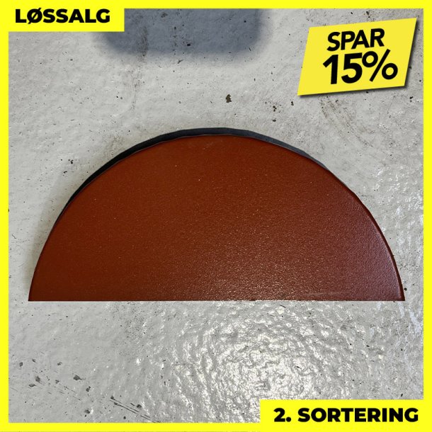 Endeluk til rund tagrygning - Teglrd - MaxCoat - 2. sortering