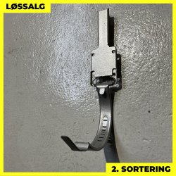 Justerbar konsoljern - Silver - 125 mm - 2. sortering