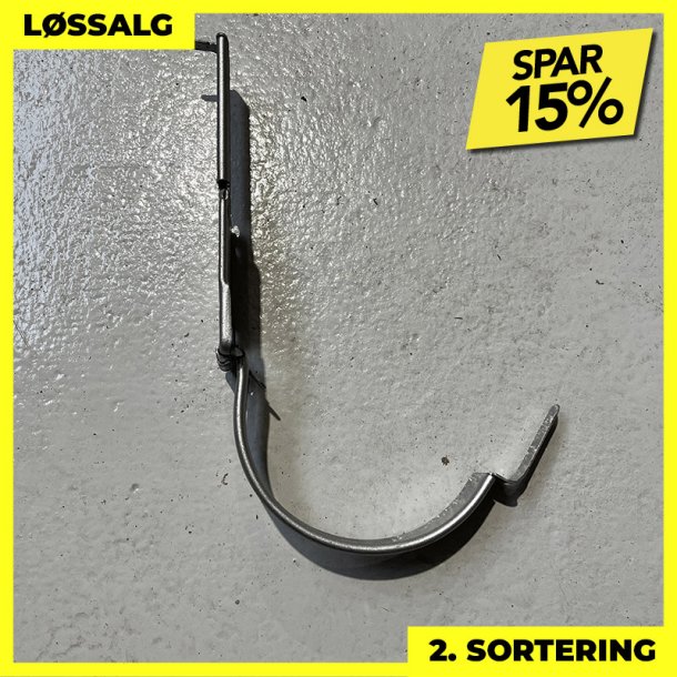Justerbar konsoljern - Silver - 125 mm - 2. sortering