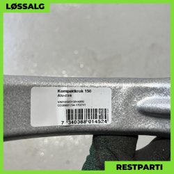 Konsoljern - Alu-Zink - 150 mm - Restparti