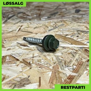 Montageskrue - 4,8x35 mm - Farmer - RAL 6020 Grn - 250 stk.