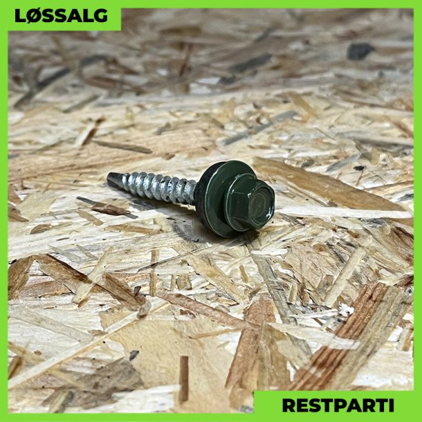 Montageskrue - 4,8x35 mm - Farmer - RAL 6020 Grn - 250 stk.