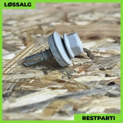 Skrue til stlse - 4,8x19 mm - Farmer - RAL 7038 Lysegr - 100 stk.