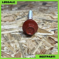 Montageskrue - 4,8x60 mm - Farmer - RAL 3013 Svenskrd - 100 stk.